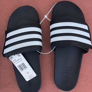 NWT Adidas Adilette Comfort Slides!